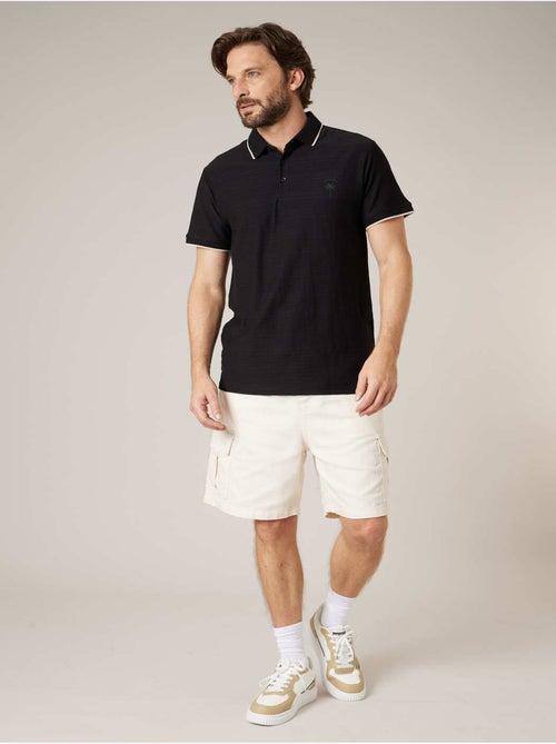 Polo homme en 100% coton 'Deeluxe' - Kiabi