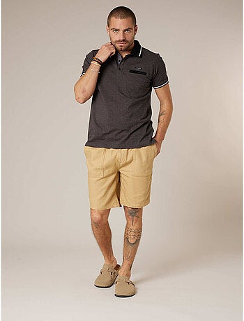 Polo homme en 100% coton 'Deeluxe'