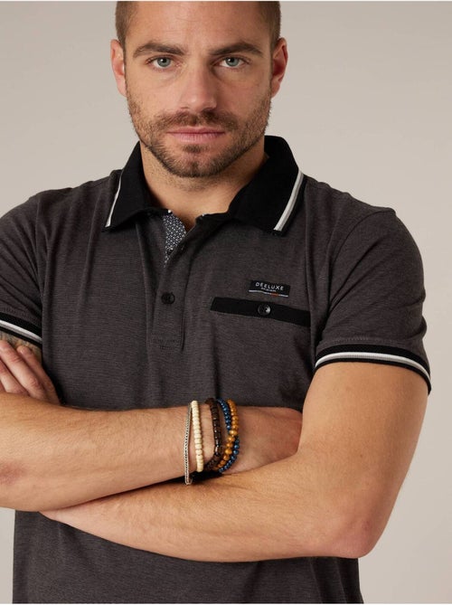 Polo homme en 100% coton 'Deeluxe' - Kiabi