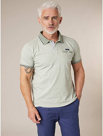 Polo homme en 100% coton 'Deeluxe'
