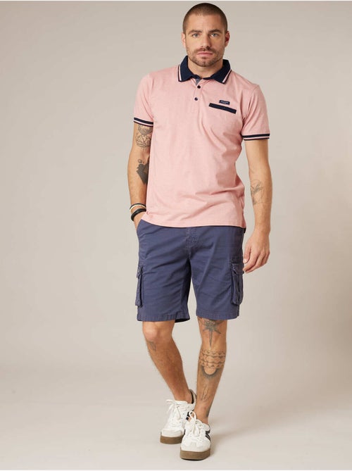 Polo homme en 100% coton 'Deeluxe' - Kiabi