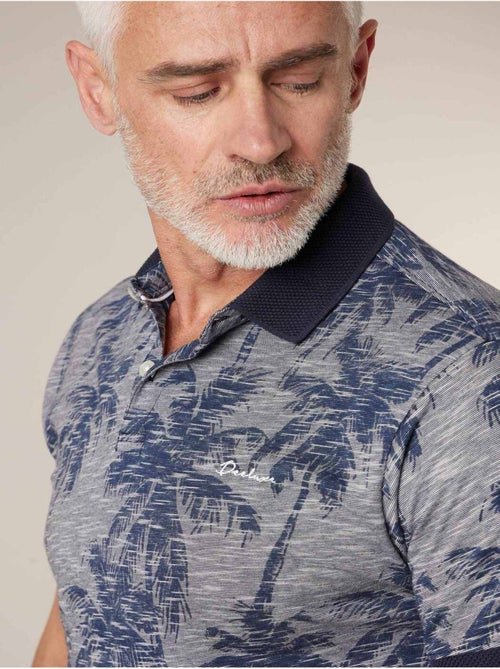 Polo homme en 100% jersey coton 'Deeluxe' - Kiabi