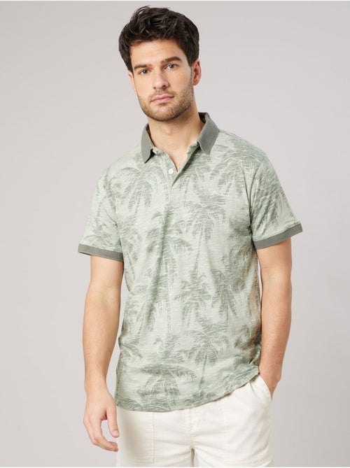Polo homme en 100% jersey coton 'Deeluxe' - Kiabi