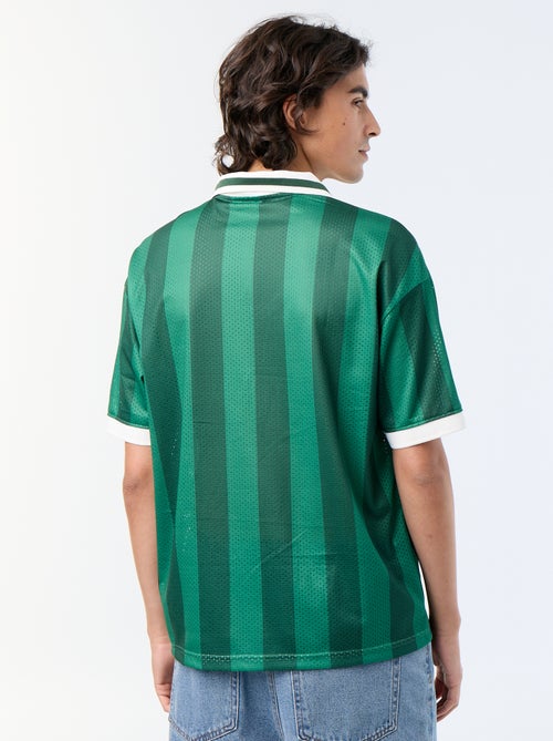 Polo homme en coton à motifs fantaisie - Kiabi Polo homme en coton à motifs fantaisie - Kiabi