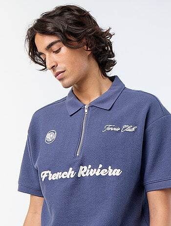 Polo en coton homme à manches courtes