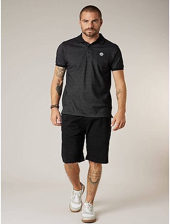 Polo homme en coton 'Deeluxe'