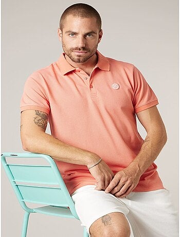 Polo homme en coton 'Deeluxe'