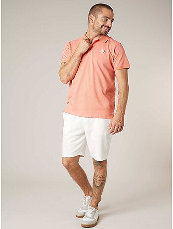 Polo homme en coton 'Deeluxe'
