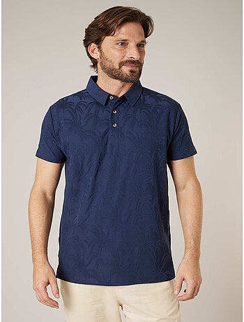 Polo homme en coton stretch 'Deeluxe'