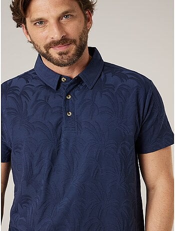 Polo homme en coton stretch 'Deeluxe'