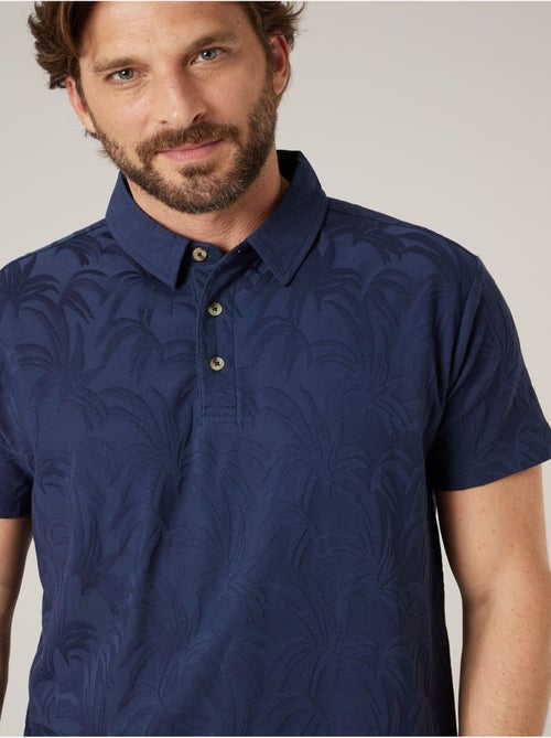 Polo homme en coton stretch 'Deeluxe' - Kiabi