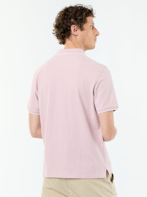 Polo homme en coton uni à manches courtes - Kiabi Polo homme en coton uni à manches courtes - Kiabi