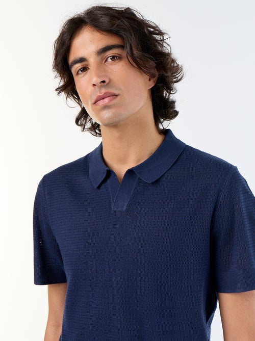 Polo homme en coton uni - Kiabi Polo homme en coton uni - Kiabi
