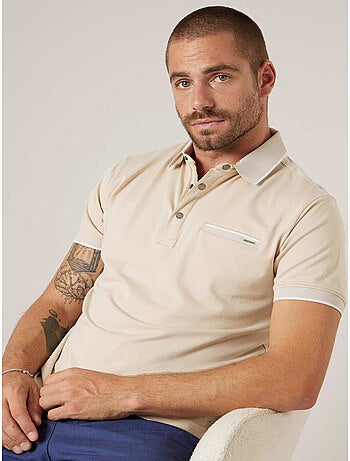 Polo homme en jersey de coton 'Deeluxe'