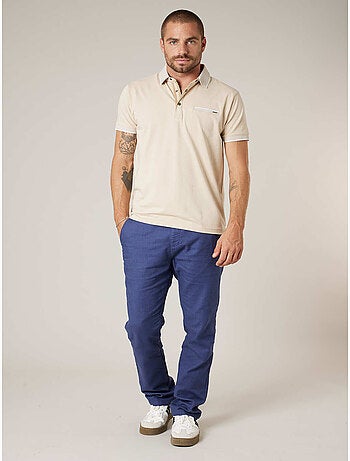 Polo homme en jersey de coton 'Deeluxe'
