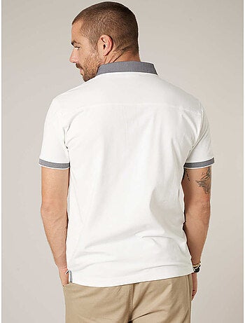 Polo homme en jersey de coton 'Deeluxe'