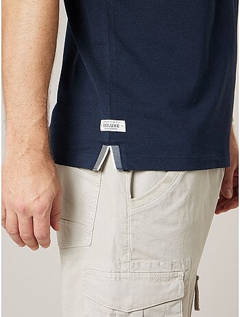 Polo homme en jersey de coton 'Deeluxe'