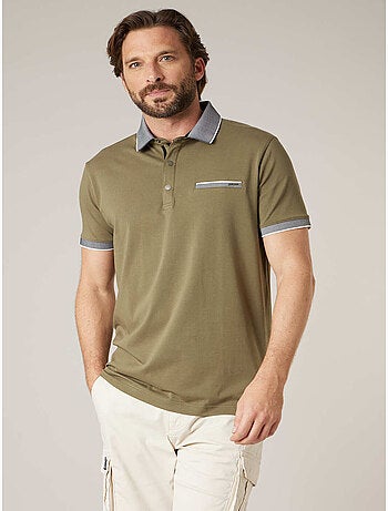 Polo homme en jersey de coton 'Deeluxe'