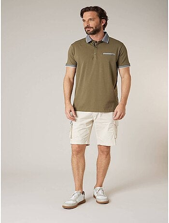 Polo homme en jersey de coton 'Deeluxe'