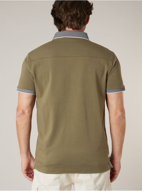 Polo homme en jersey de coton 'Deeluxe' - Kiabi