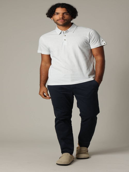 Polo homme en jersey 'Deeluxe' - Kiabi