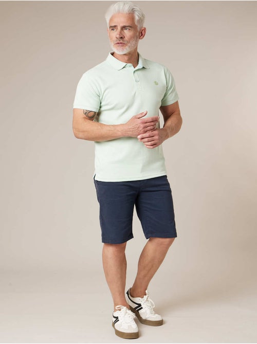 Polo homme en matière piquée 'Deeluxe' - Kiabi