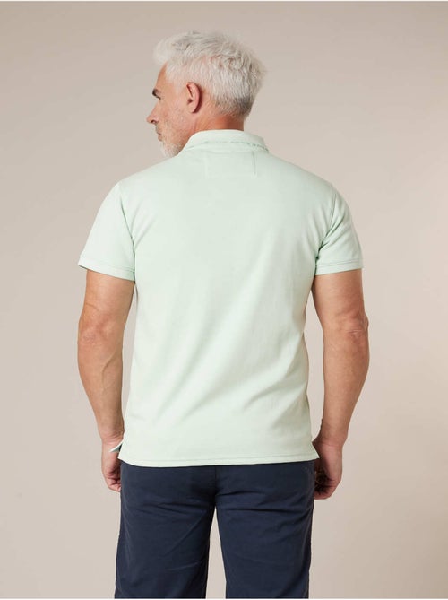 Polo homme en matière piquée 'Deeluxe' - Kiabi