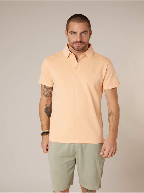 Polo homme en matière piquée 'Deeluxe' - Kiabi