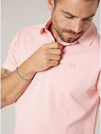 Polo homme en matière piquée 'Deeluxe'