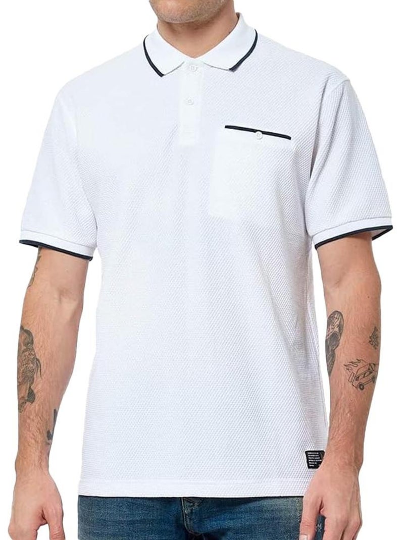 Polo Homme Kaporal Blanc - Kiabi