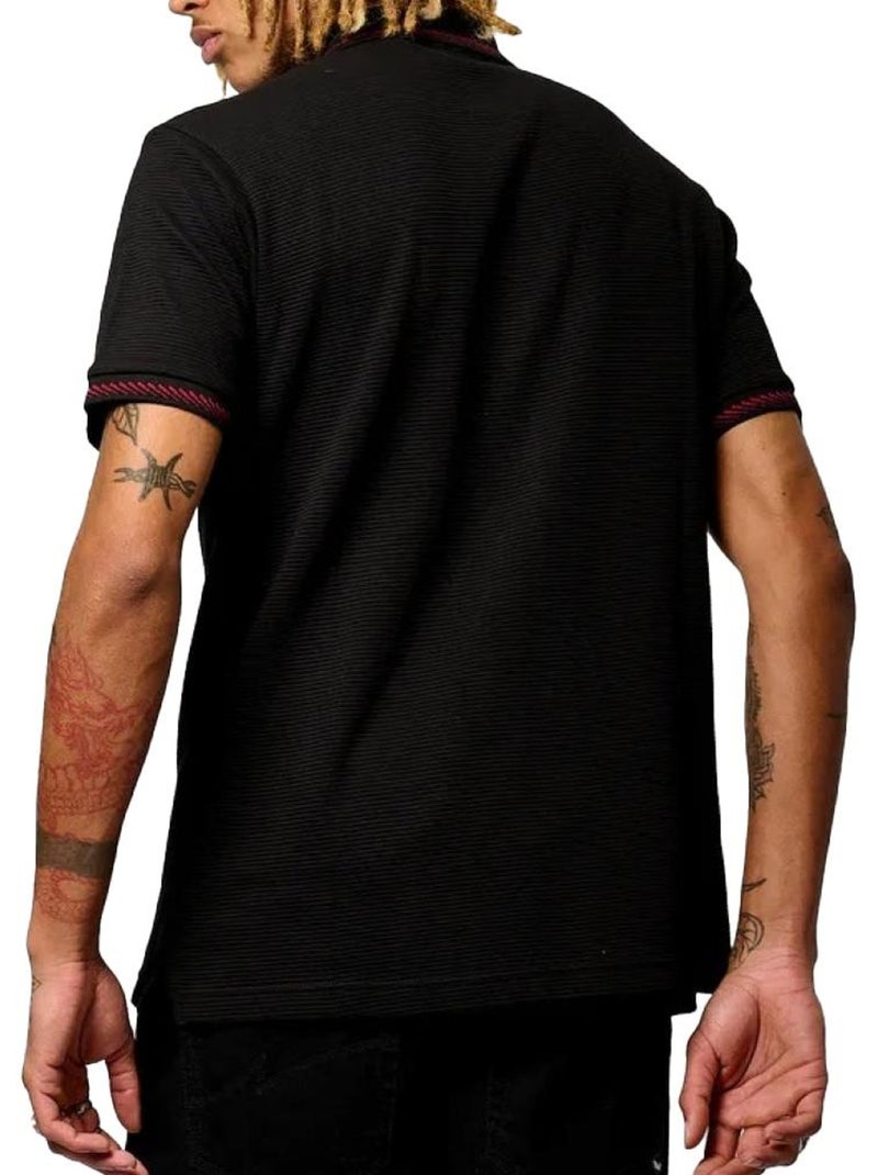 Polo homme kaporal Noir - Kiabi