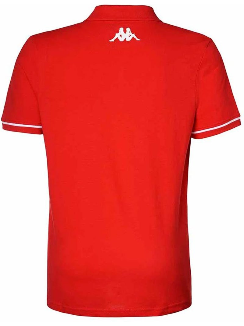 Polo homme kappa Rouge - Kiabi