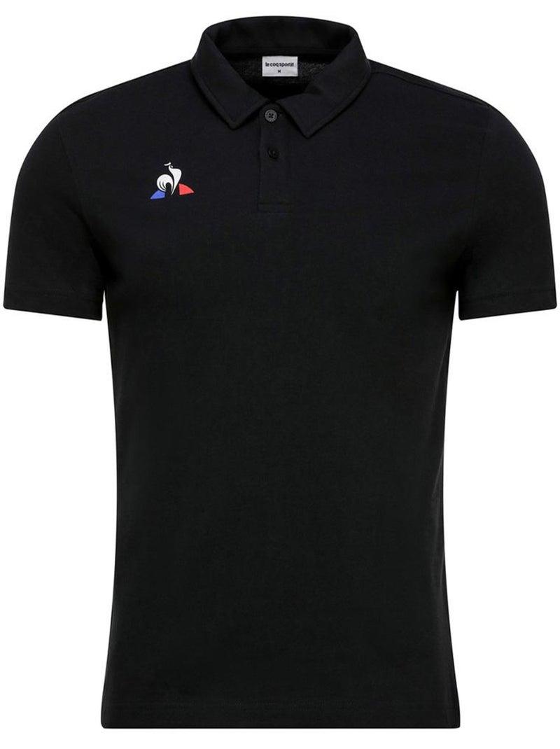 Polo Homme Le Coq Sportif Noir - Kiabi