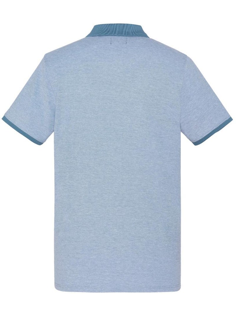 Polo homme schott Bleu - Kiabi