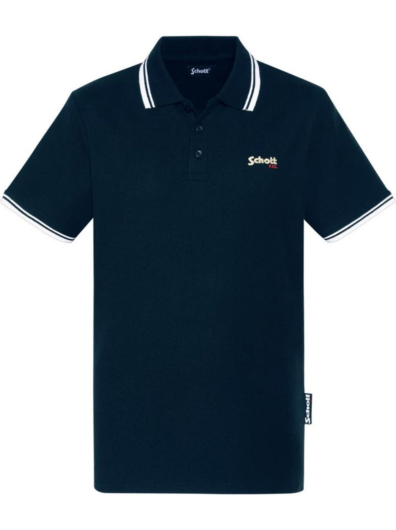 Polo Homme Schott Bleu marine - Kiabi