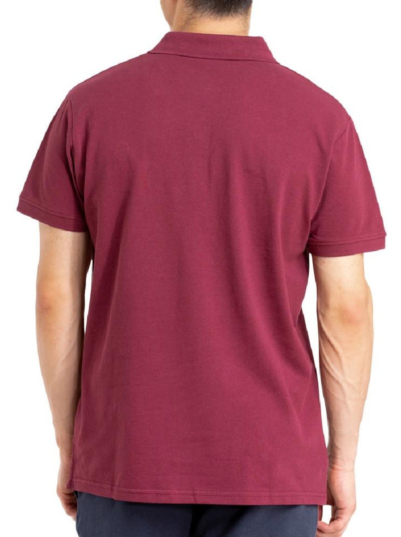 Polo Homme Sergio Tacchini Bordeaux - Kiabi