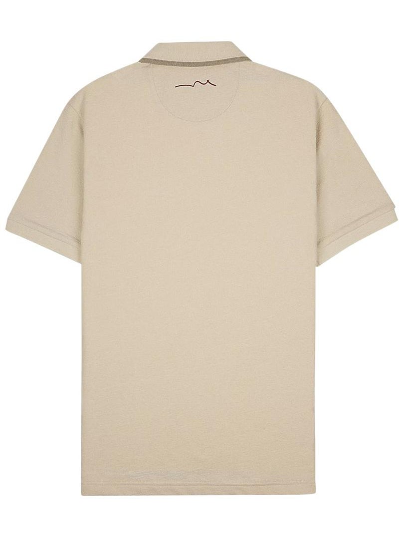 Polo Homme Teddy Smith Beige - Kiabi