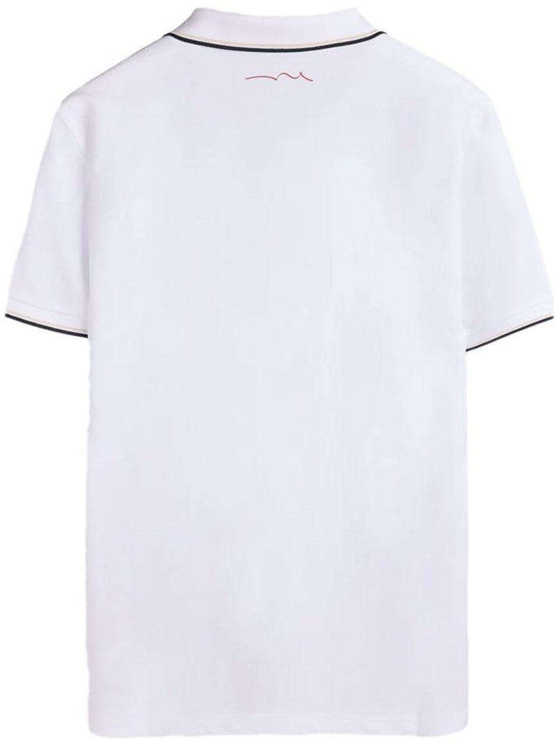 Polo homme teddy smith Blanc Noir - Kiabi