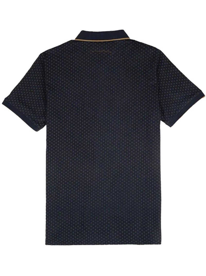 Polo Homme Teddy Smith Bleu Doré - Kiabi