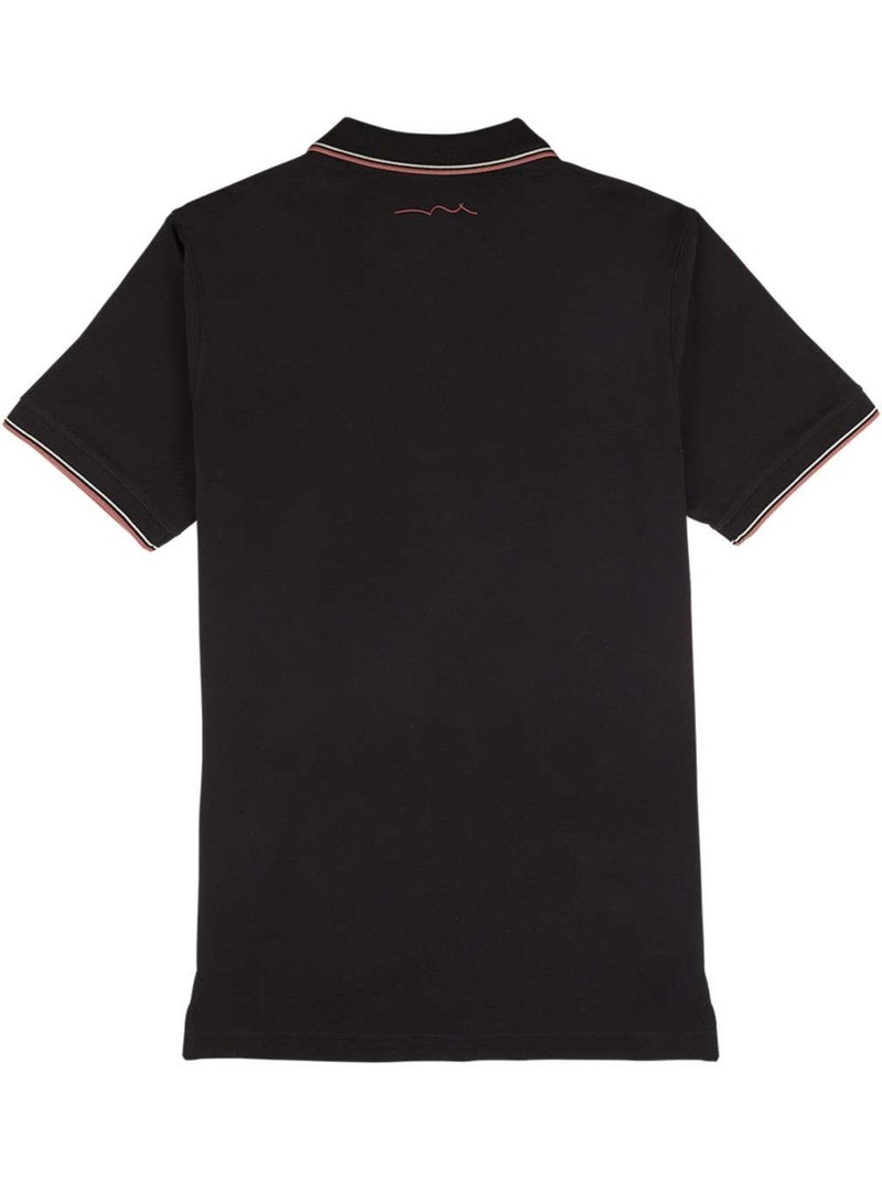 Polo Homme Teddy Smith Noir - Kiabi