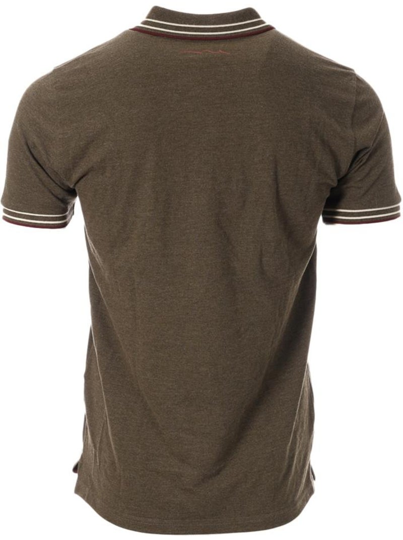 Polo Homme Teddy Smith Vert kaki clair - Kiabi