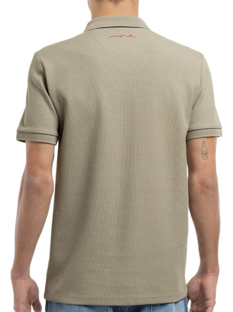 Polo homme teddy smith Vert kaki clair - Kiabi