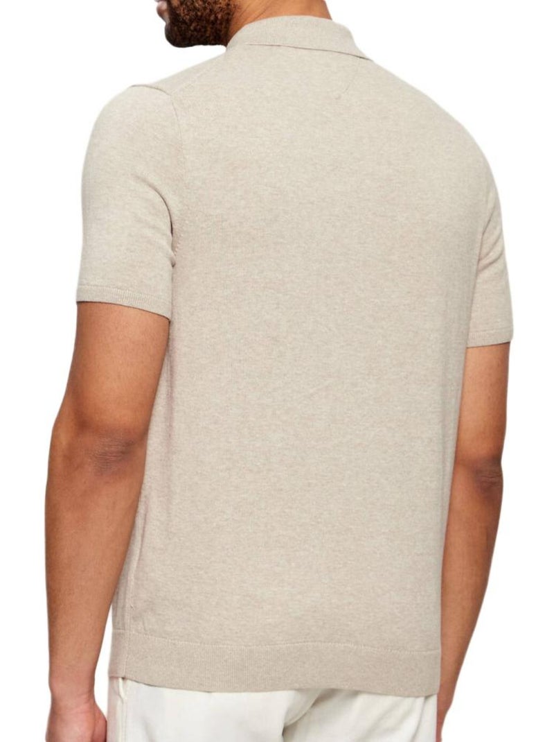 Polo homme tommy hilfiger Beige - Kiabi