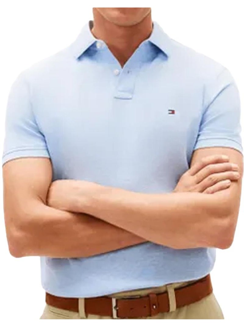 Polo homme tommy hilfiger Bleu - Kiabi