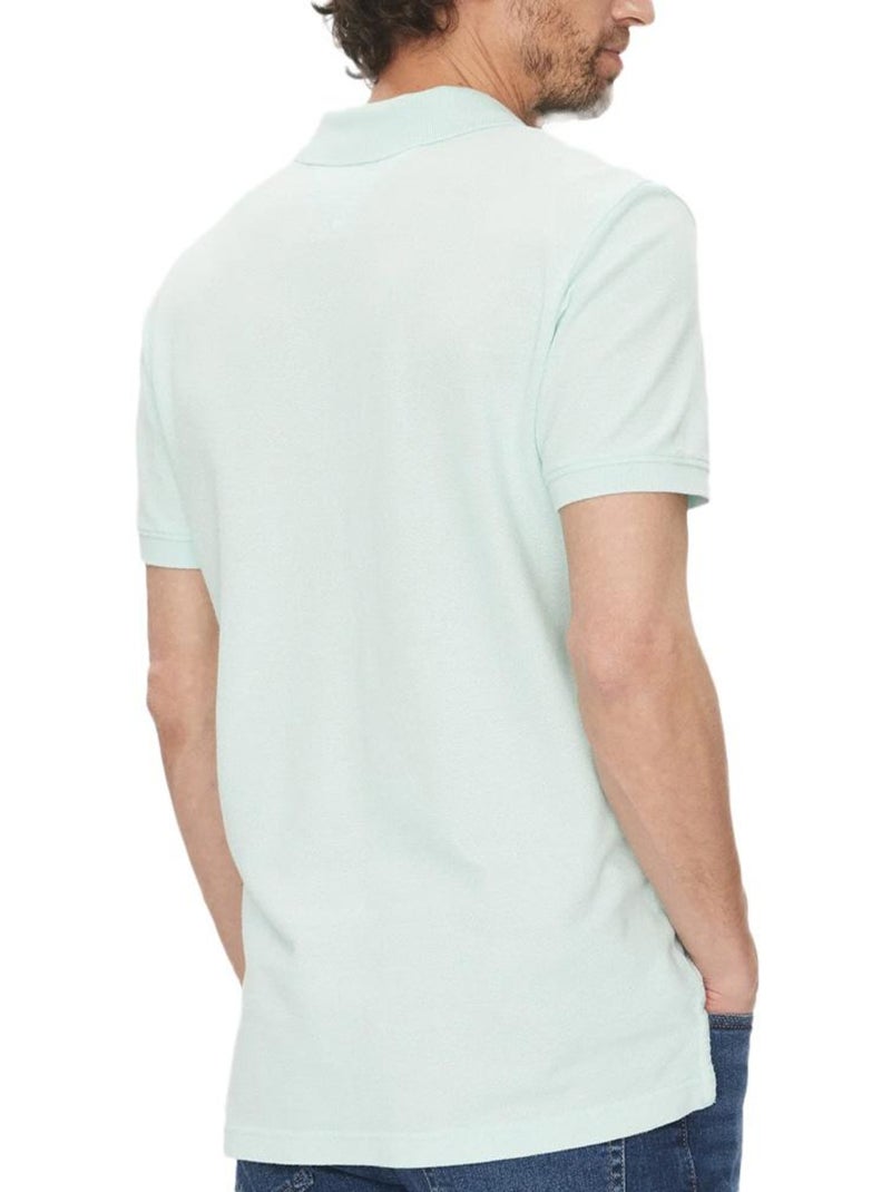 Polo Homme Tommy Hilfiger Bleu turquoise - Kiabi