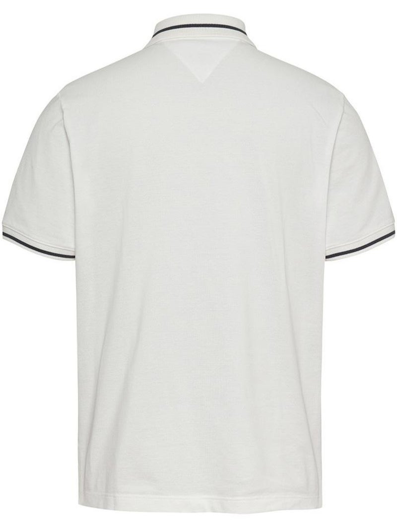 Polo Homme Tommy Hilfiger Ecru - Kiabi