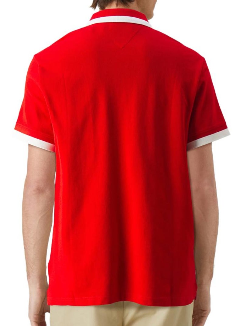 Polo Homme Tommy Hilfiger Rouge - Kiabi