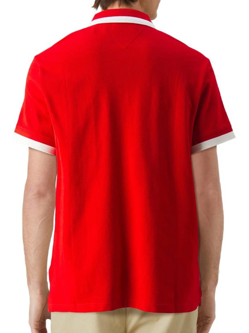 Polo homme tommy hilfiger Rouge - Kiabi