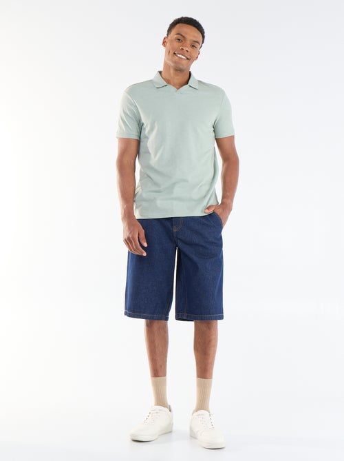 Polo homme uni à manches courtes - Kiabi Polo homme uni à manches courtes - Kiabi
