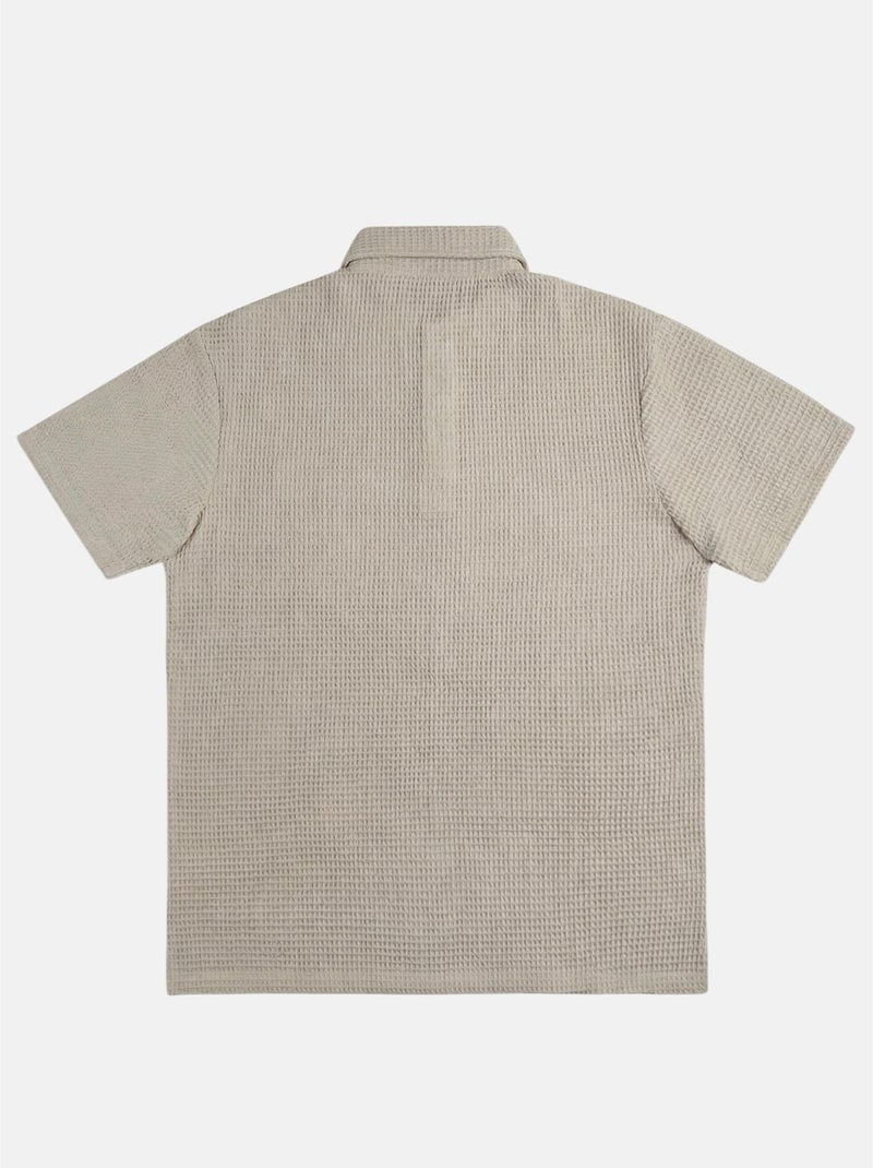 Polo ifra  femme - sae paris Beige - Kiabi